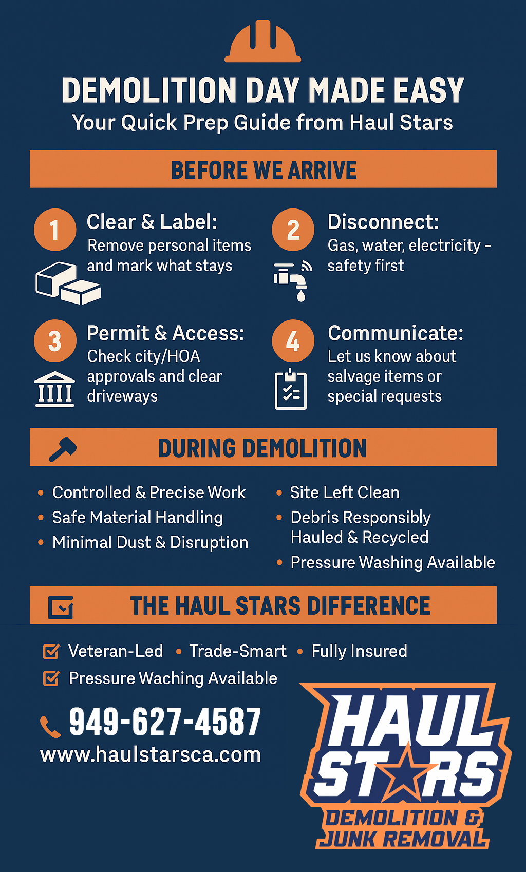 Haul Stars Quick Step Guide